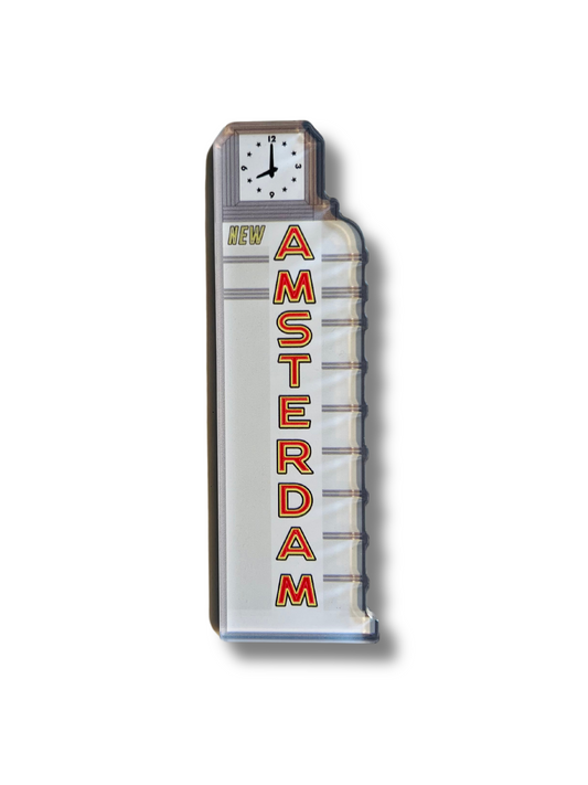 New Amsterdam Marquee Acrylic Magnet
