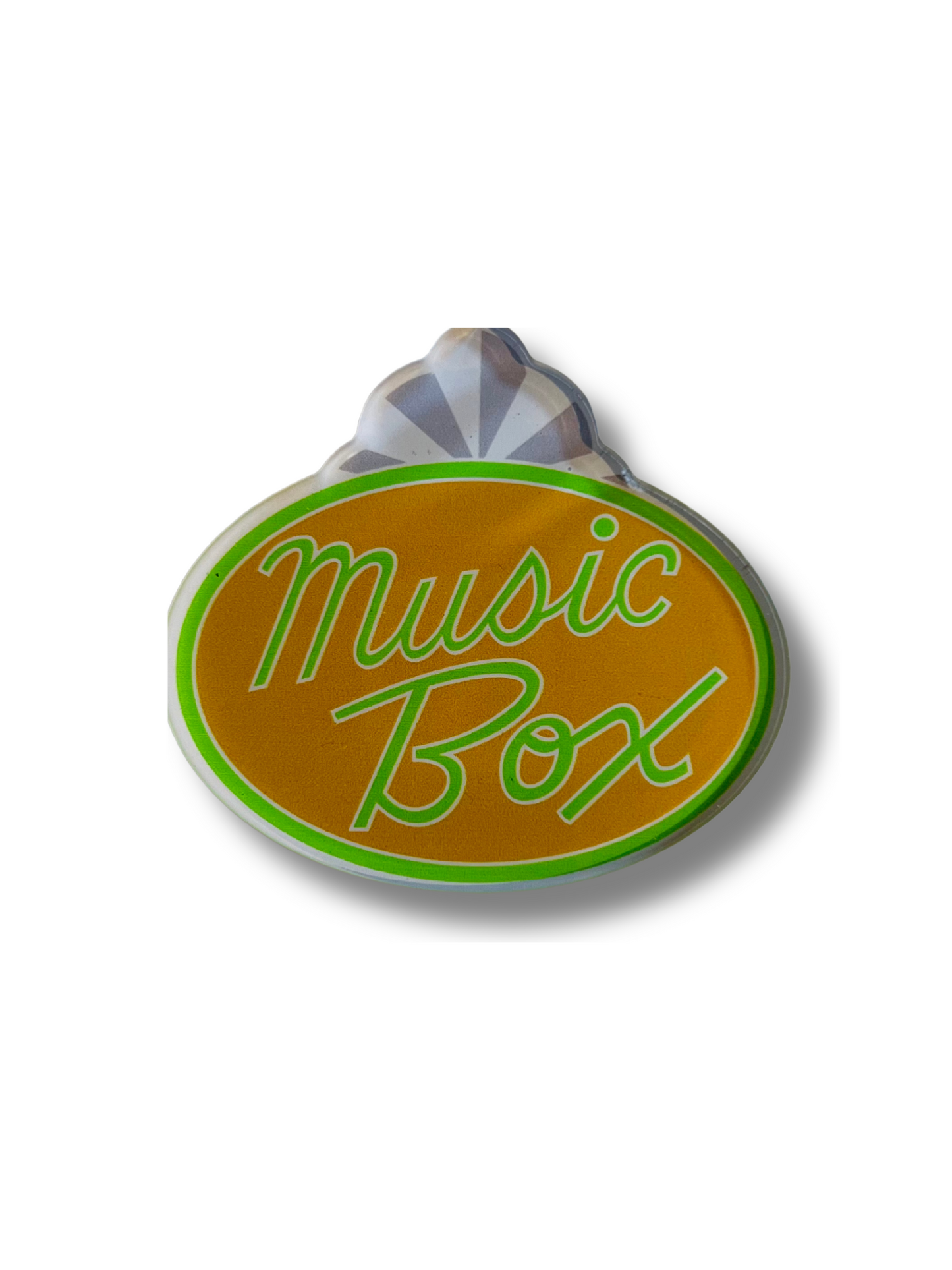 Music Box Marquee Acrylic Magnet
