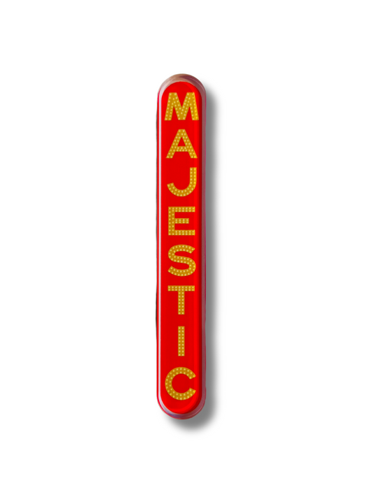 Majestic (Red) Marquee Acrylic Magnet