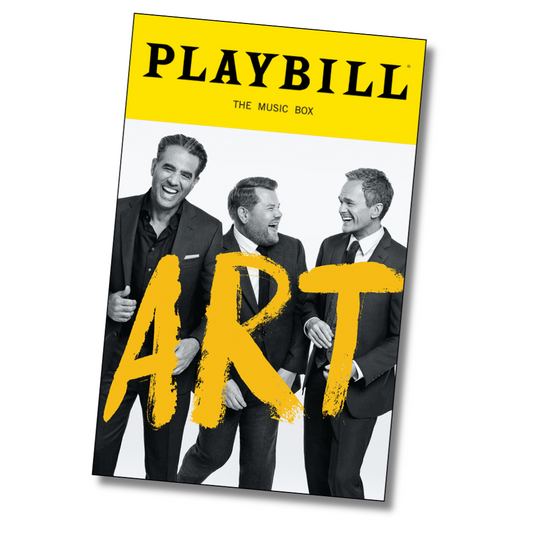 Art Playbill Sticker