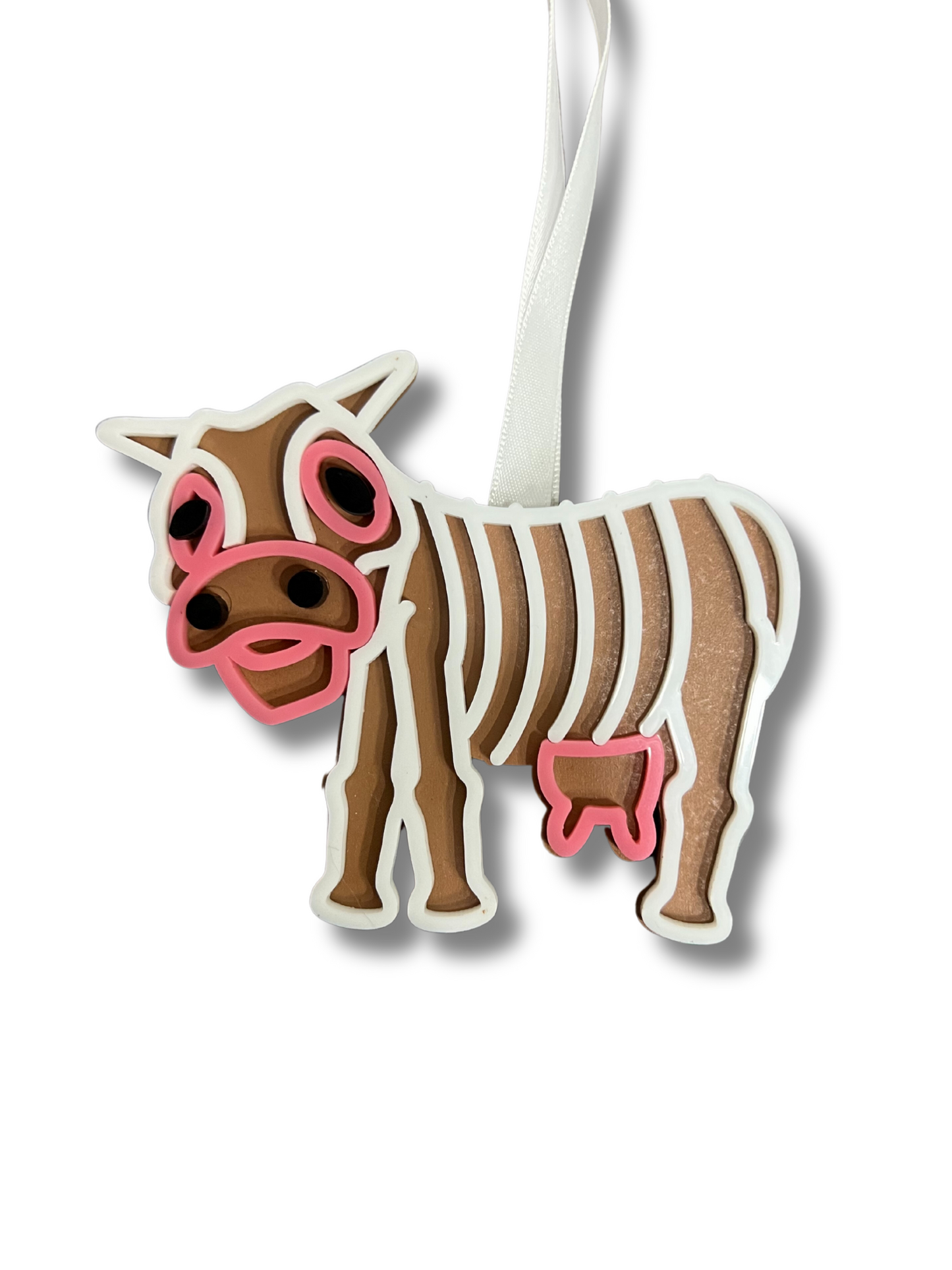 Gingerbread Sad Cow Ornament (2023 Collection)