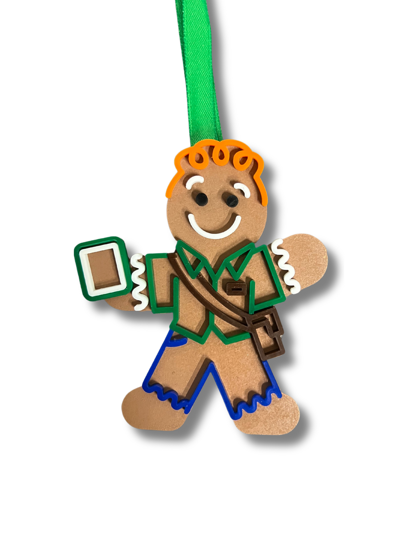 Gingerbread Tour Guide Tim Ornament (2023 Collection)