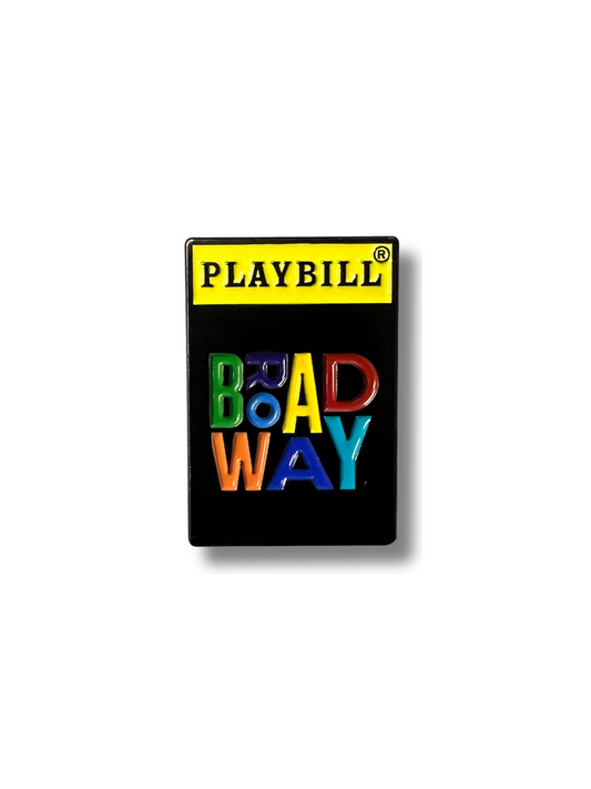 Playbill Enamel Pin