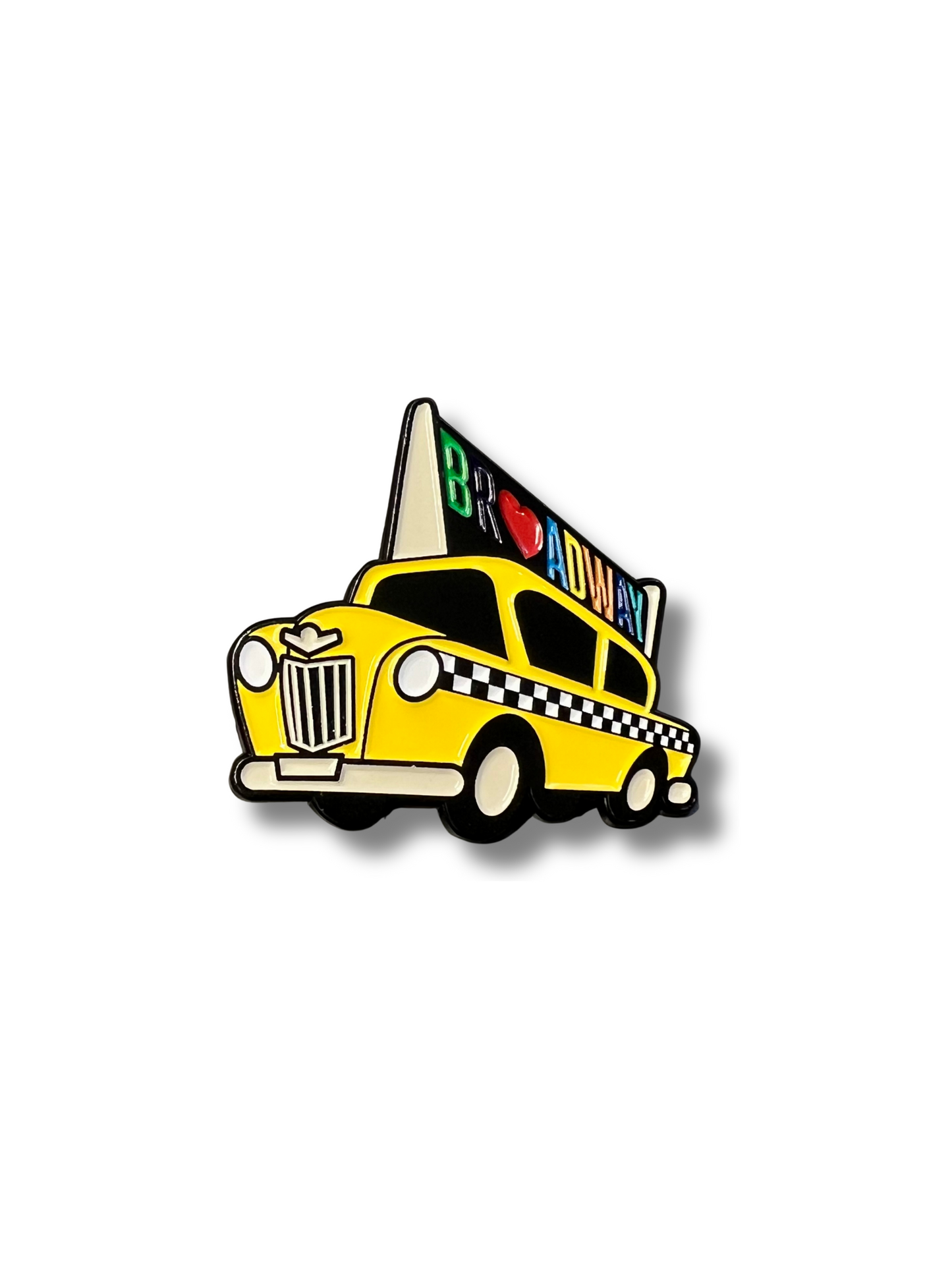 Taxi Cab Enamel Pin