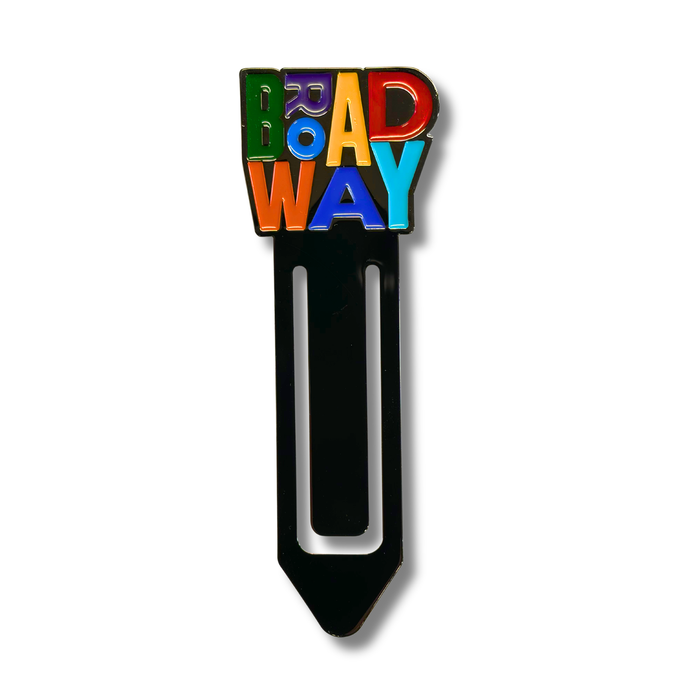 Broadway Metal Bookmark