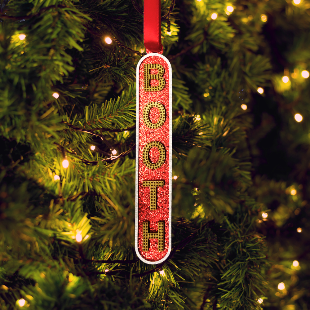 Booth Marquee Ornament (2025 Collection)