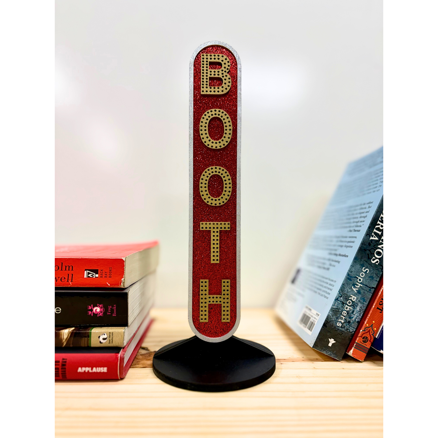 Booth Marquee Shelf Art