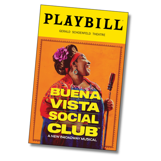 Buena Vista Social Club Playbill Sticker