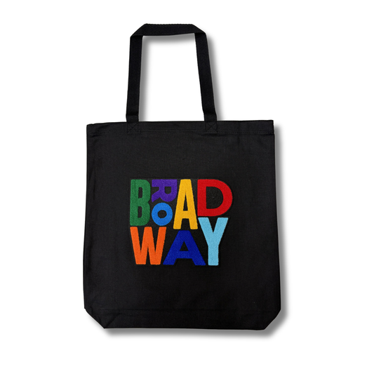Broadway Chenille Tote Bag