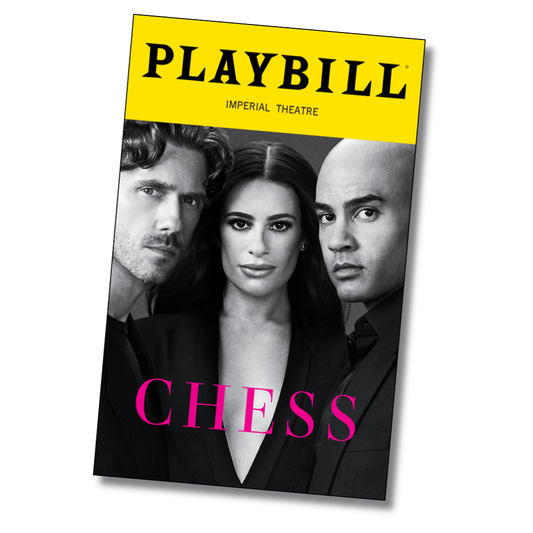 Chess Playbill Sticker