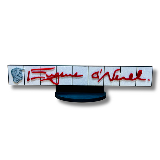 Eugene O'Neil Marquee Shelf Art