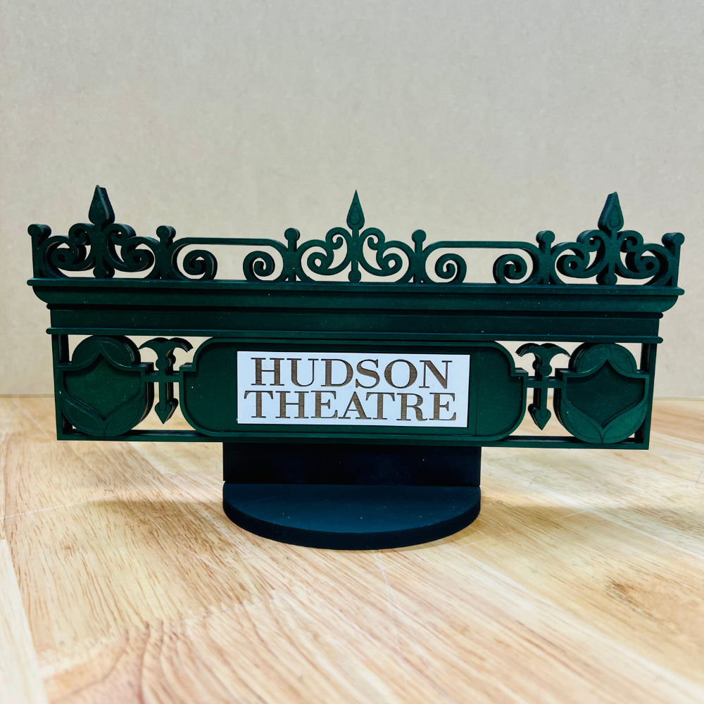 Hudson Marquee Shelf Art