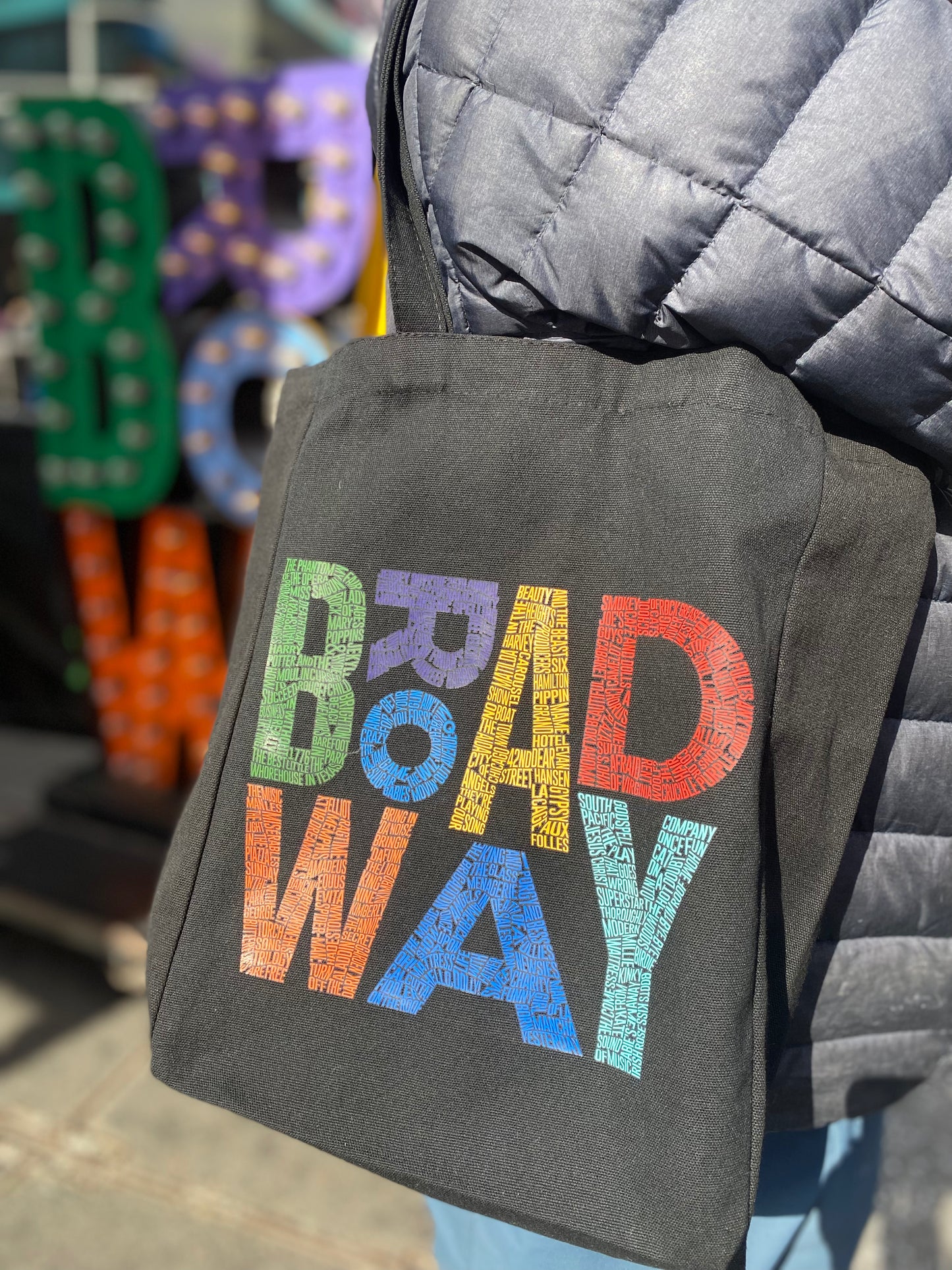Broadway Shows Tote Bag