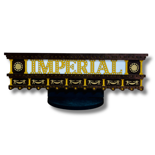 Imperial Marquee Shelf Art