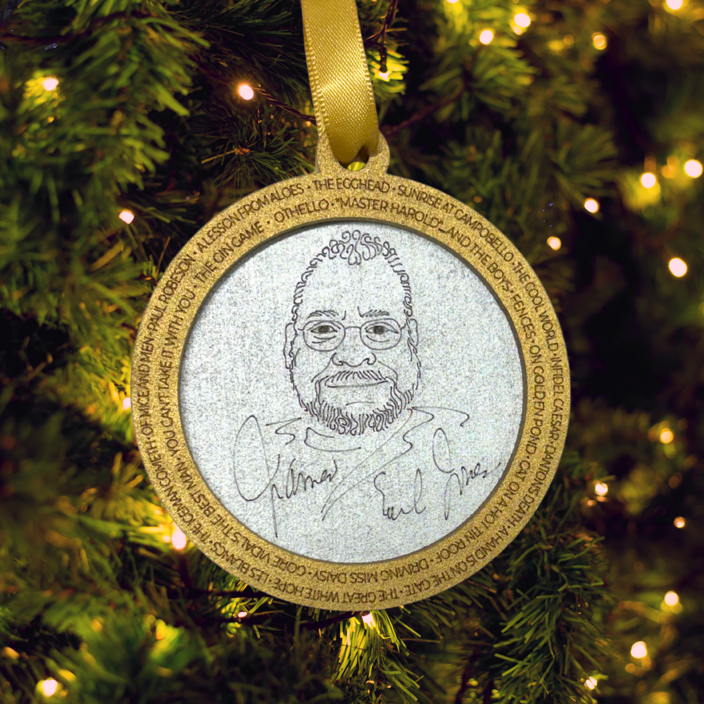 James Earl Jones "Dim The Lights" Collection Ornament (2024 Collection)