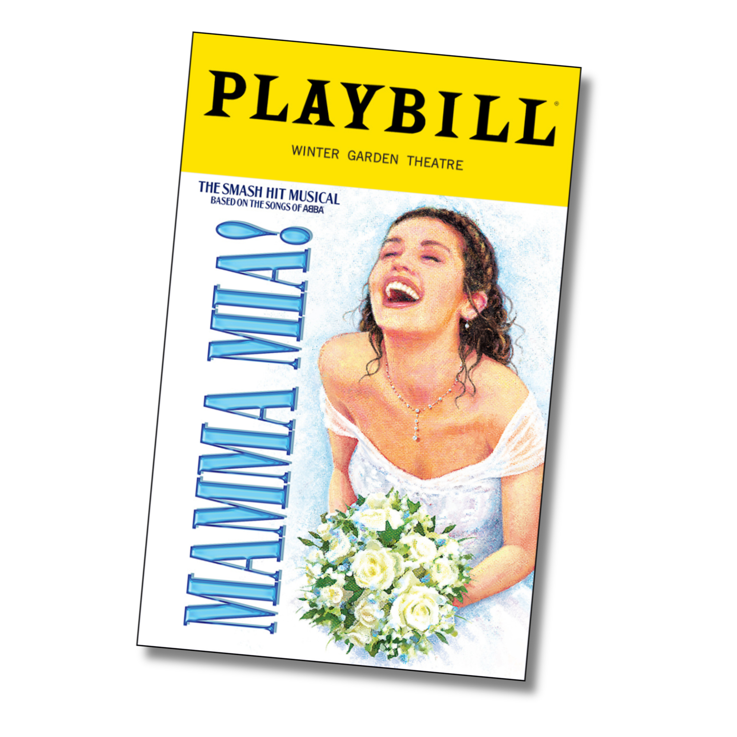 Mamma Mia! 2025 Playbill Sticker