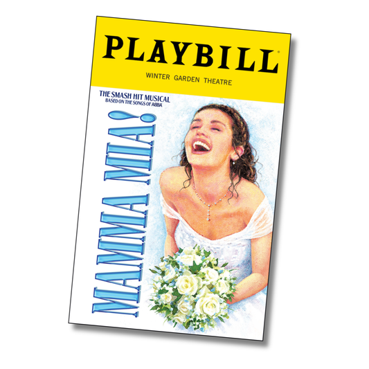 Mamma Mia! 2025 Playbill Sticker
