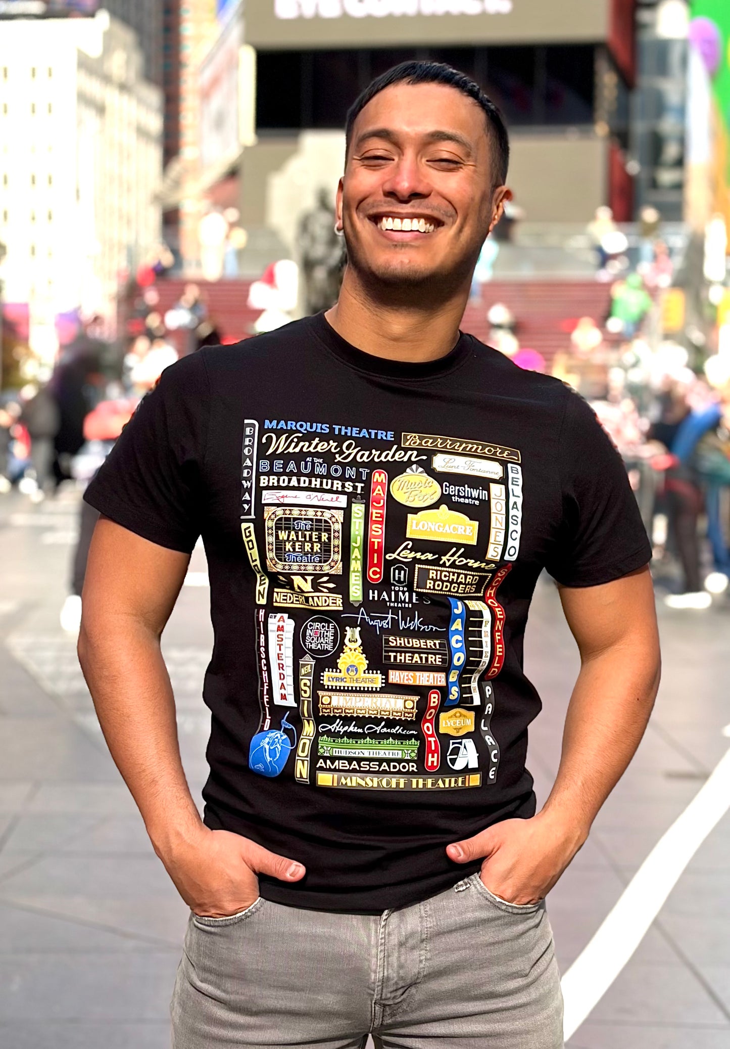 Colorful Broadway Marquees T-Shirt