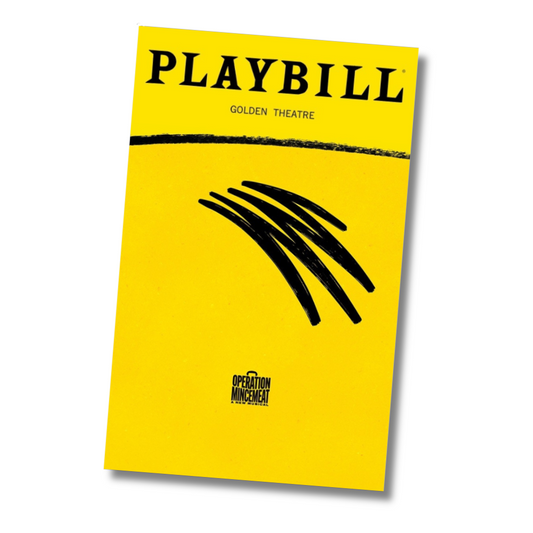 Operation Mincemeat Playbill Sticker