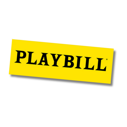 Playbill Header Sticker