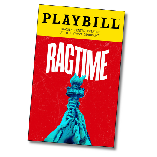 Ragtime Playbill Sticker