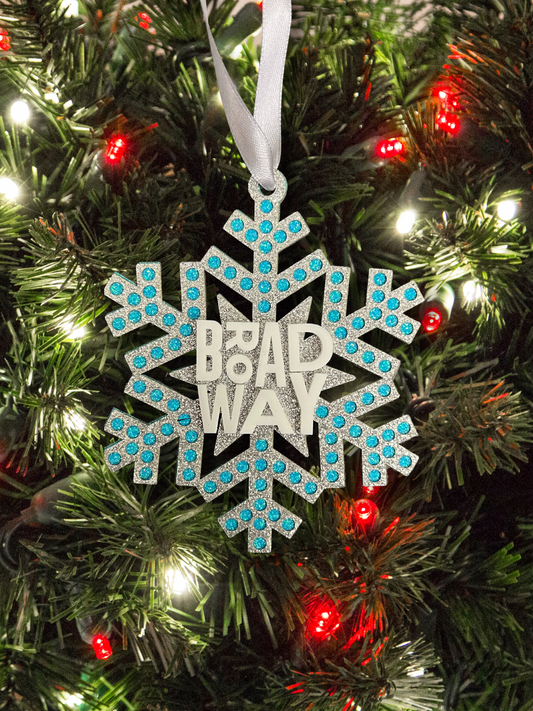 Broadway Snowflake Ornament