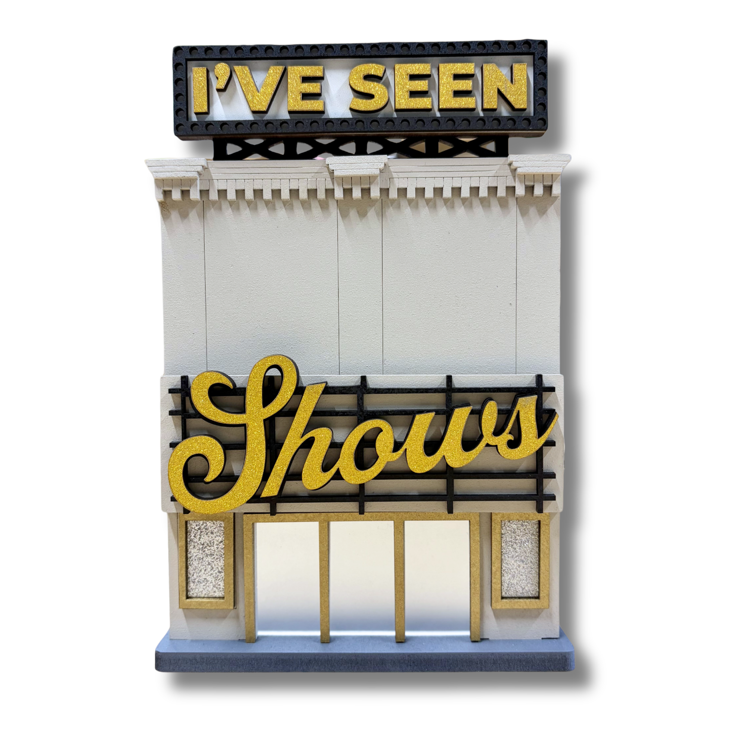 Shows I've Seen Theater Shelf Art