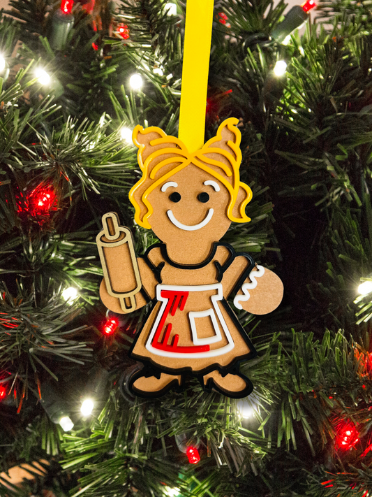 Gingerbread Cannibalistic Baker Ornament (2024 Collection)