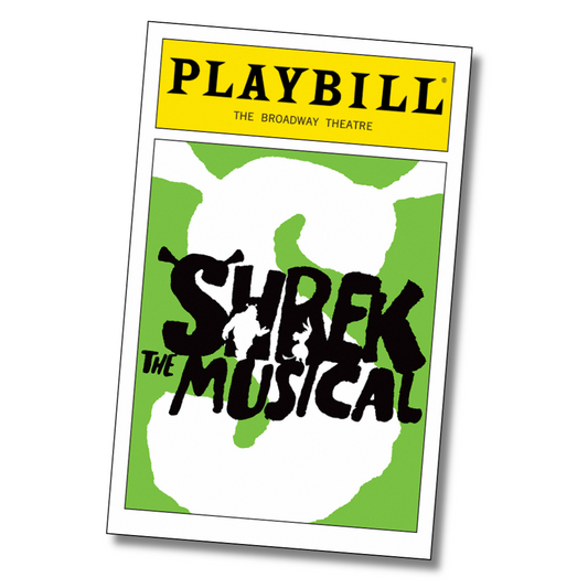 Shrek The Musical Playbill Sticker