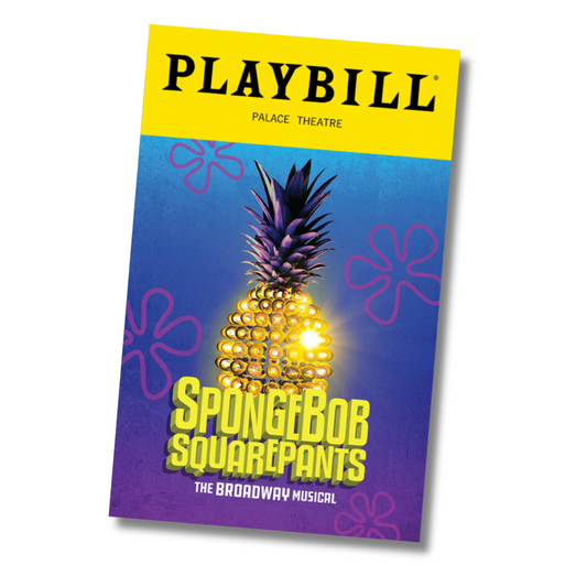 Spongebob Squarepants Playbill Sticker