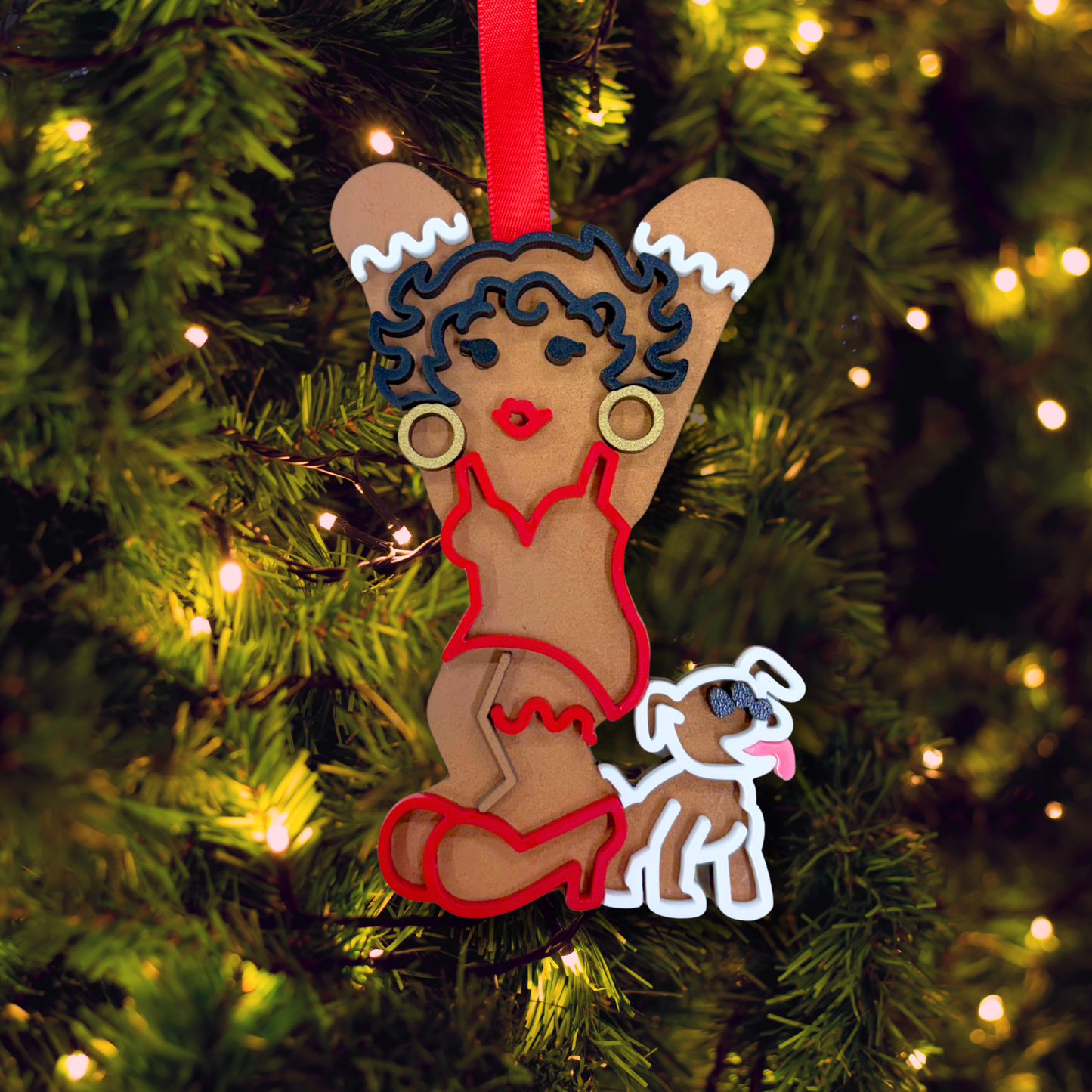 Gingerbread Cartoon Starlet Ornament (2025 Collection)