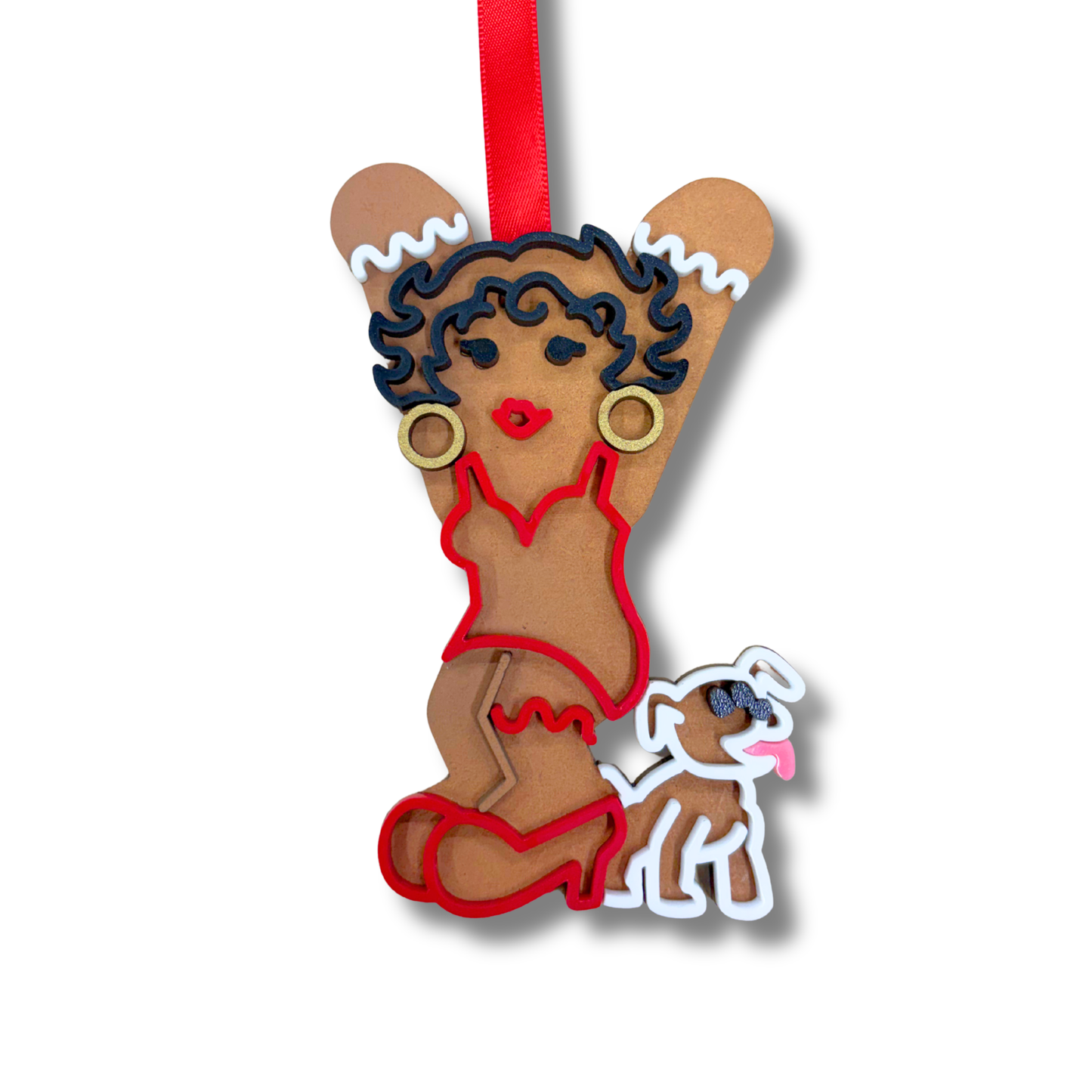 Gingerbread Cartoon Starlet Ornament (2025 Collection)