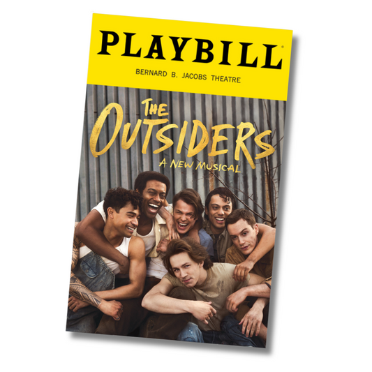 Outsiders Playbill Sticker