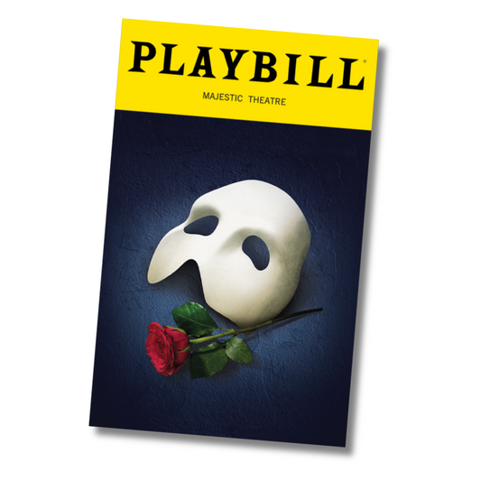 Phantom of the Opera Playbill Sticker