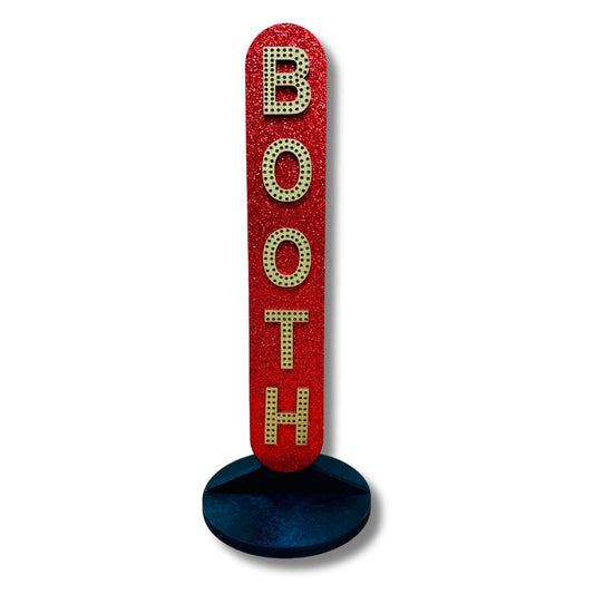 Booth Marquee Shelf Art