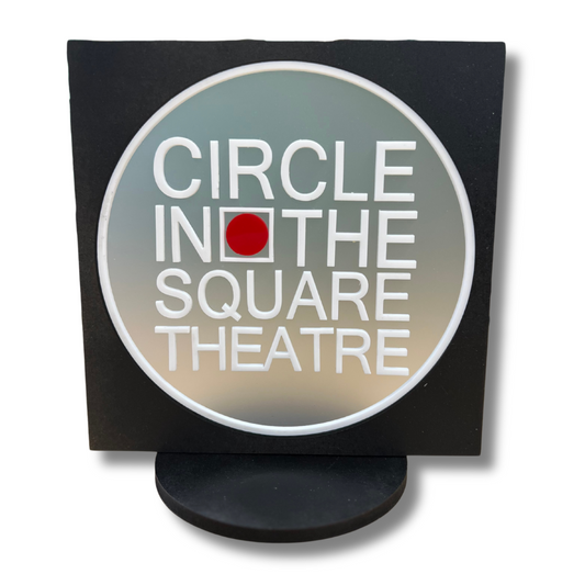 Circle In The Square Marquee Shelf Art