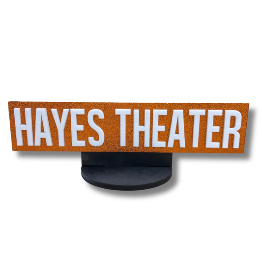 Hayes Marquee Shelf Art