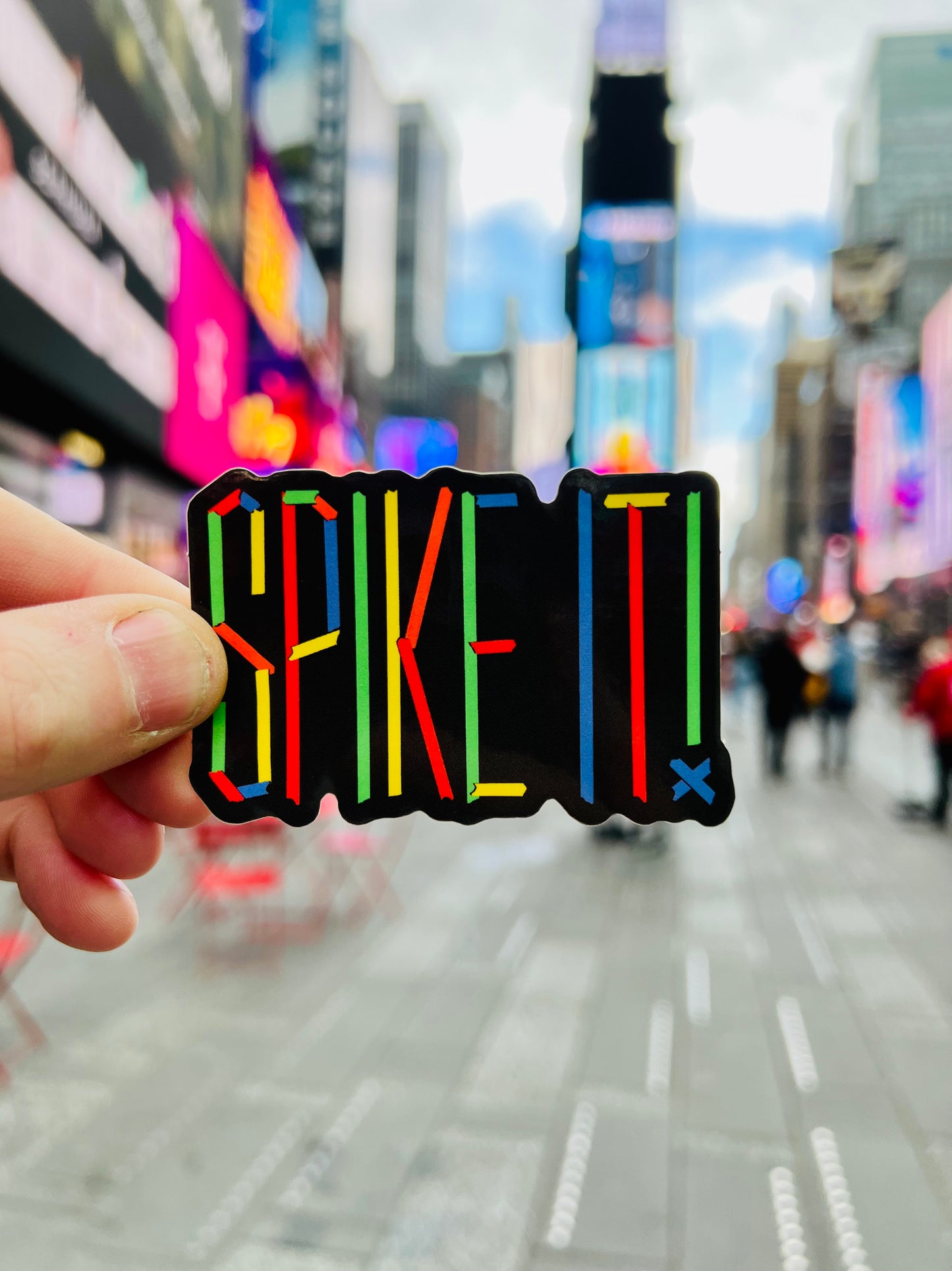 Spike It! Sticker
