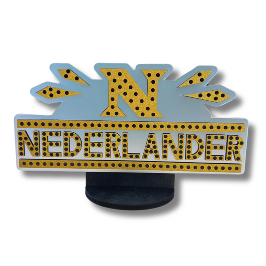 Nederlander Marquee Shelf Art