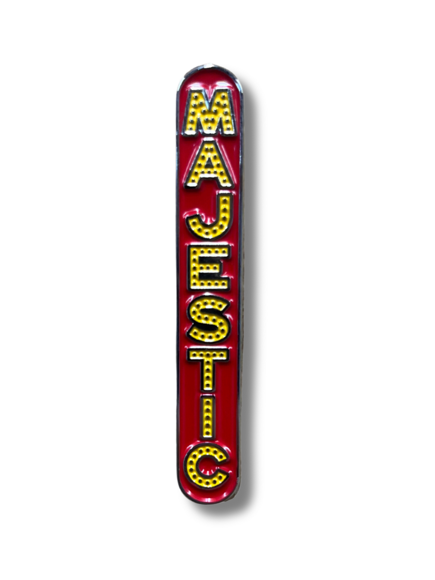 Majestic (Red) Marquee Enamel Pin