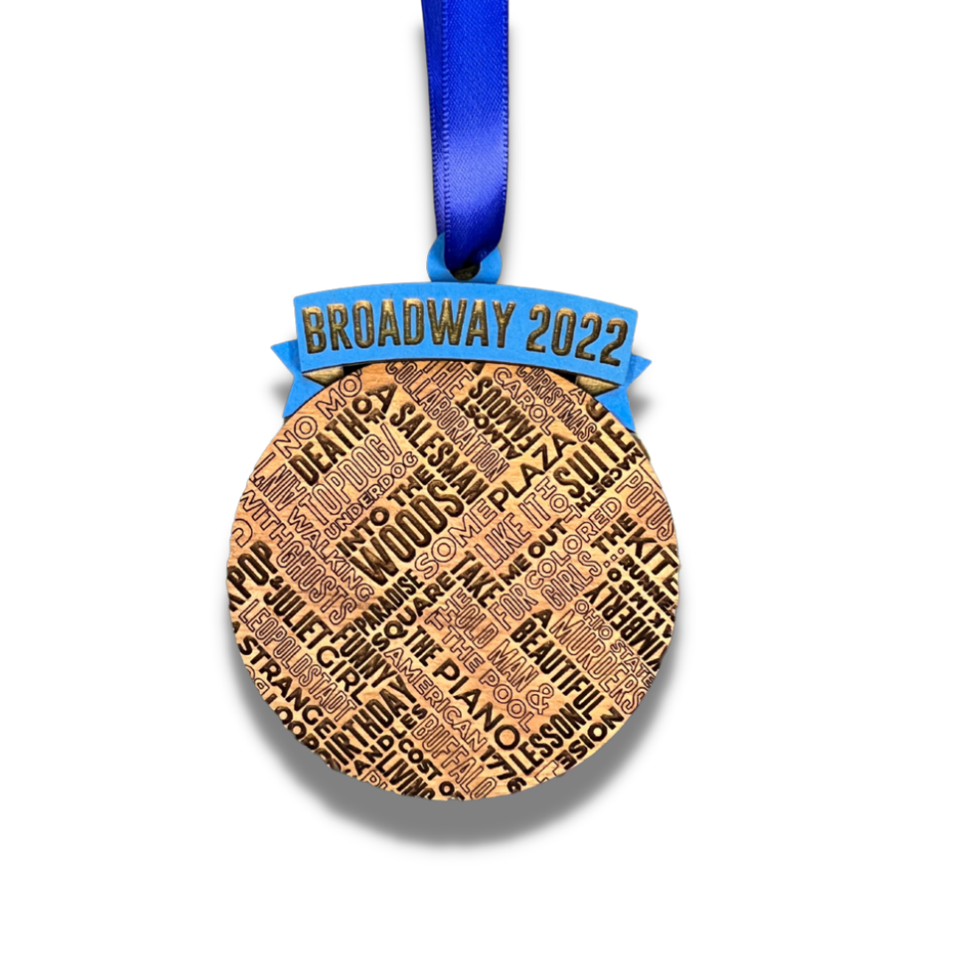 Broadway 2022 Engraved Ornament (2022 Collection)