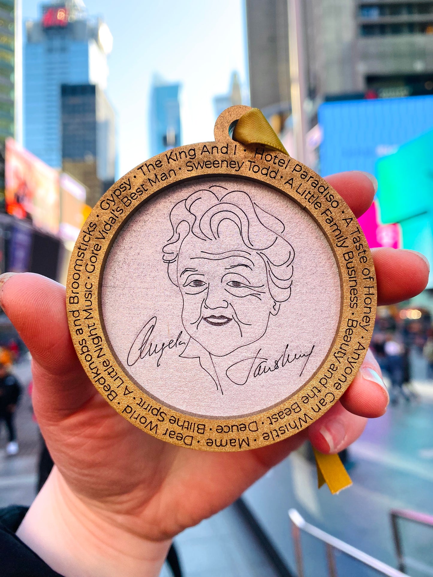 Angela Lansbury Icon Collection Ornament (2022 Collection)