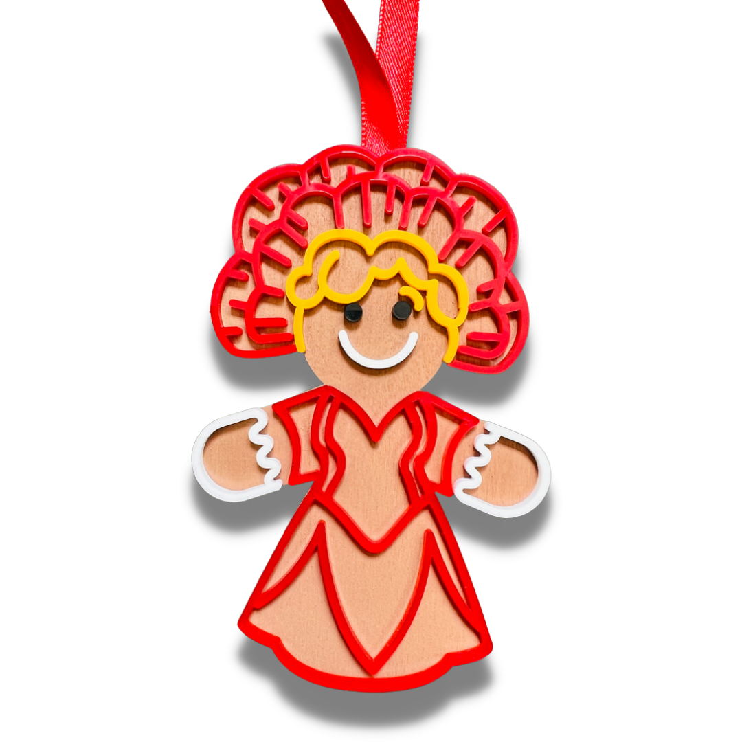 Gingerbread Widowed Socialite Ornament (2022 Collection)