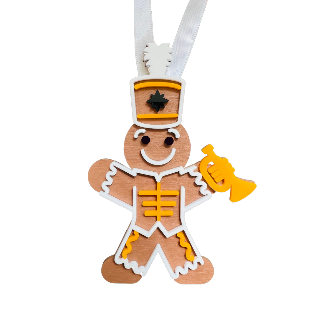 Gingerbread Band Leader Ornament (2022 Collection)