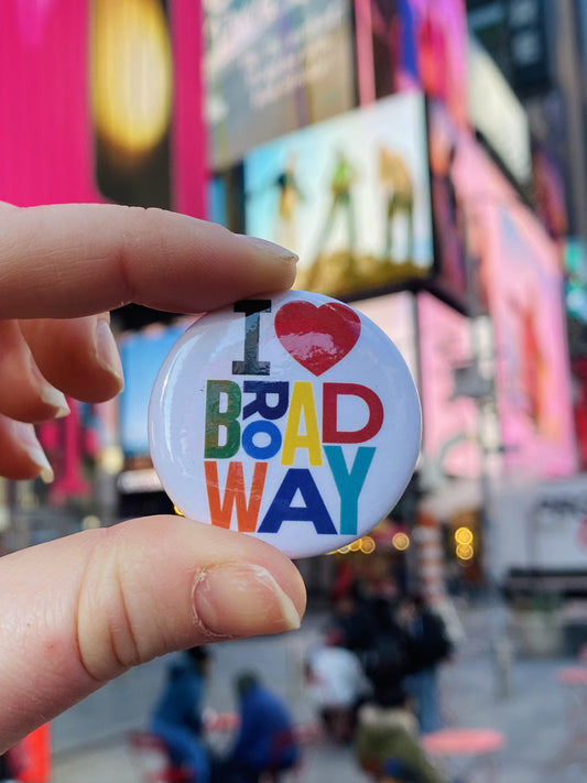 I Heart Broadway Button