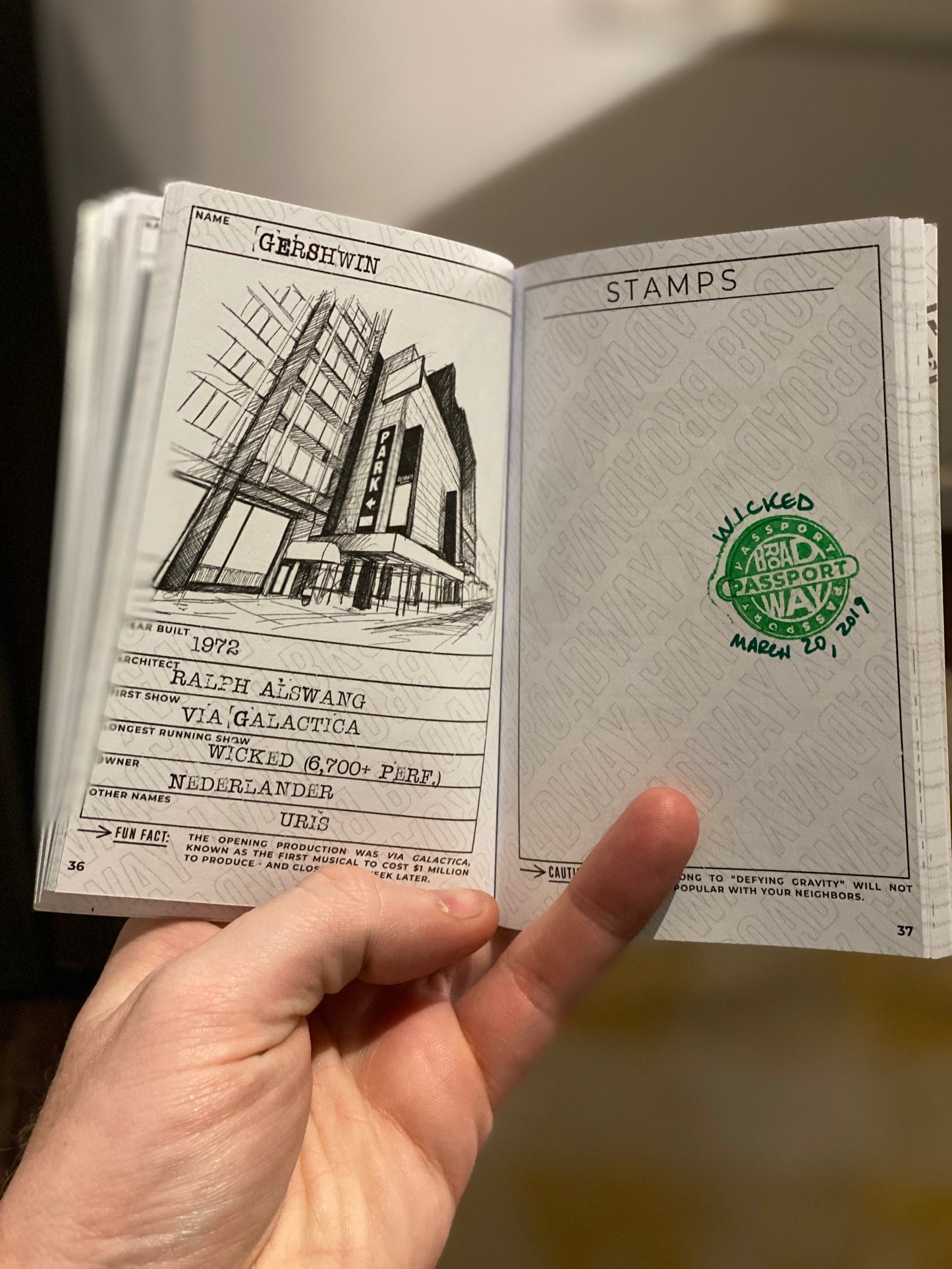 The Broadway Passport