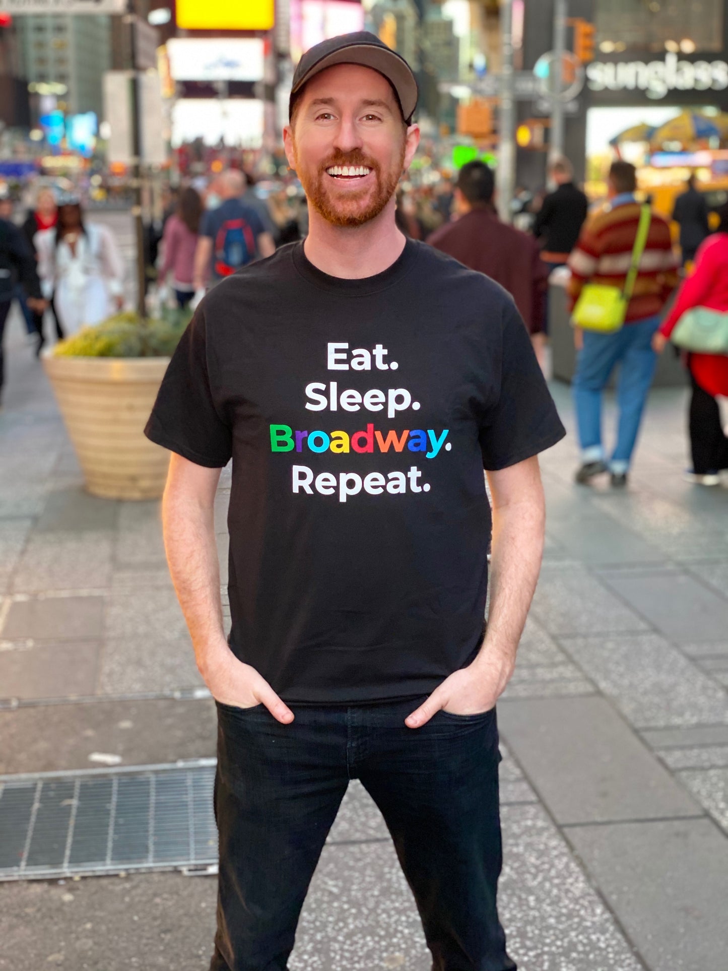 Eat. Sleep. Broadway. Repeat. T-Shirt