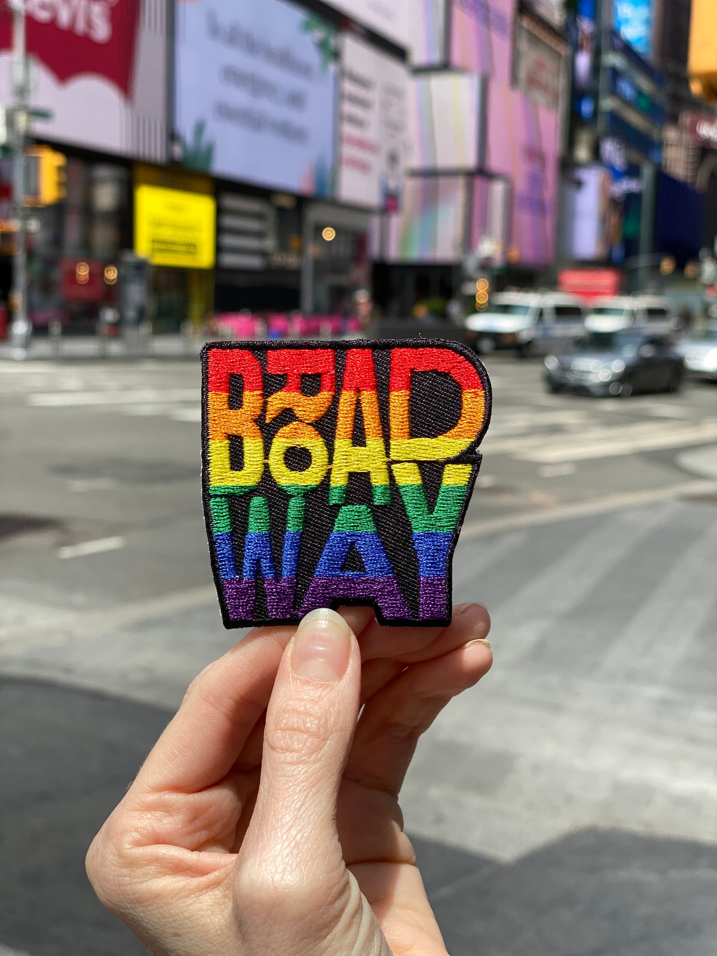 Broadway Pride Embroidered Patch