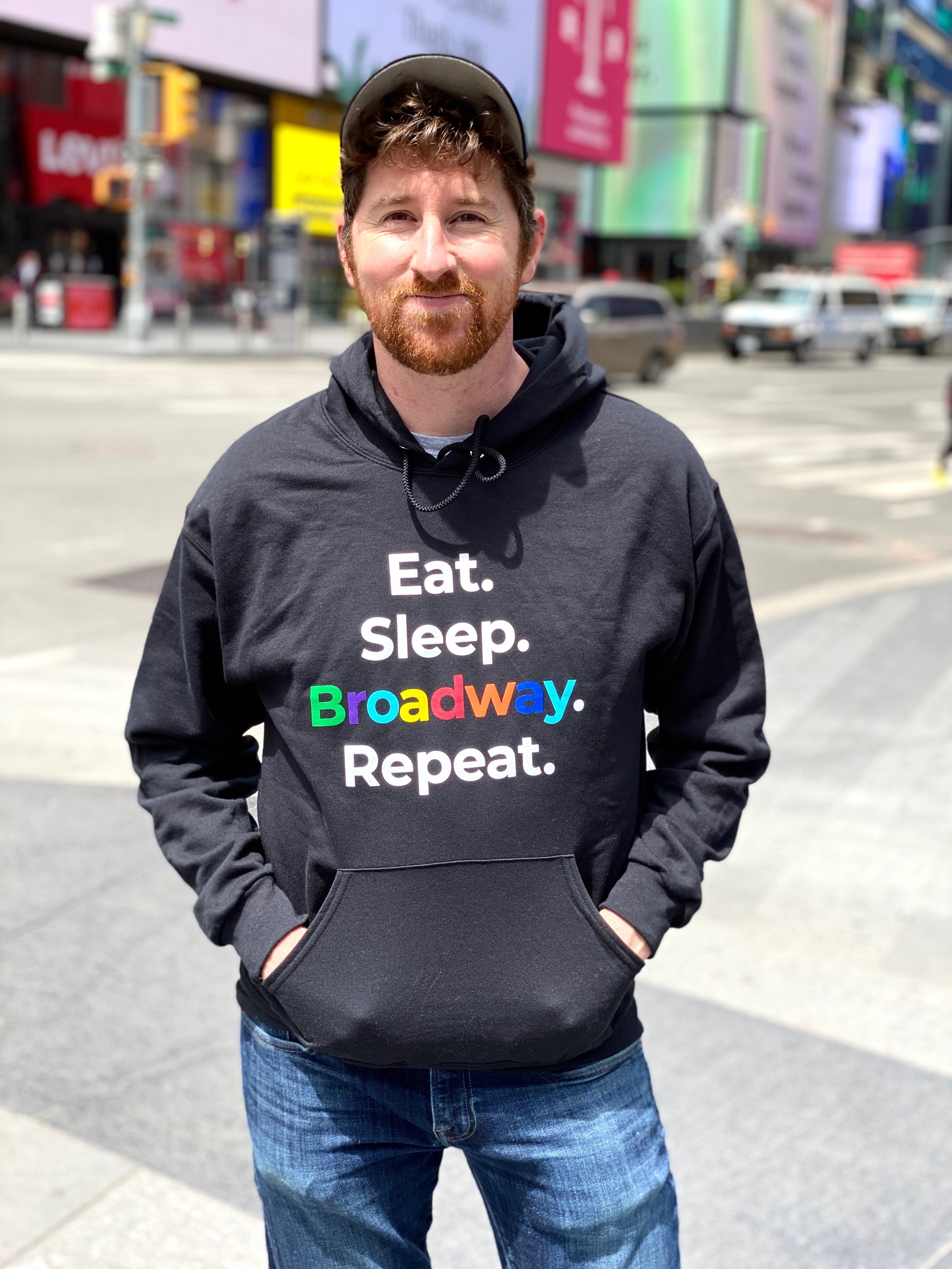 Eat. Sleep. Broadway. Repeat. Hoodie