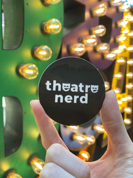 Theatre Nerd Sticker